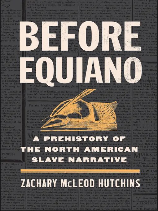 Title details for Before Equiano by Zachary McLeod Hutchins - Available